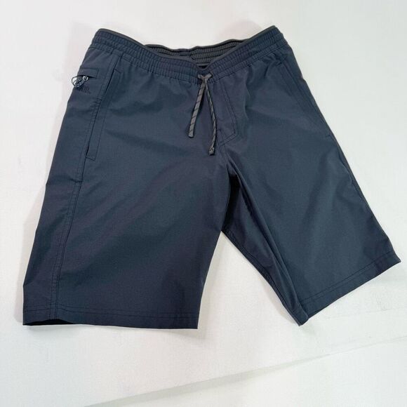 Kuhl Kruiser Shorts Men Small Dark Blue Hiking UPF 50 Outdoor Stretch Drawstring - Picture 4 of 11
